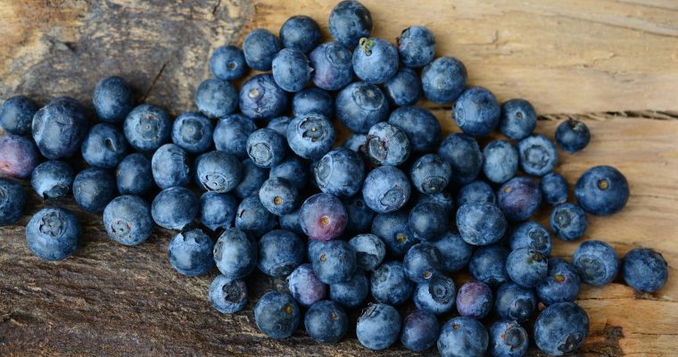 Finnischer Blaubeerkuchen