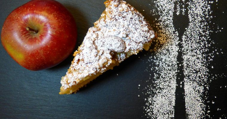 Schwedischer Apfelkuchen ohne Backen